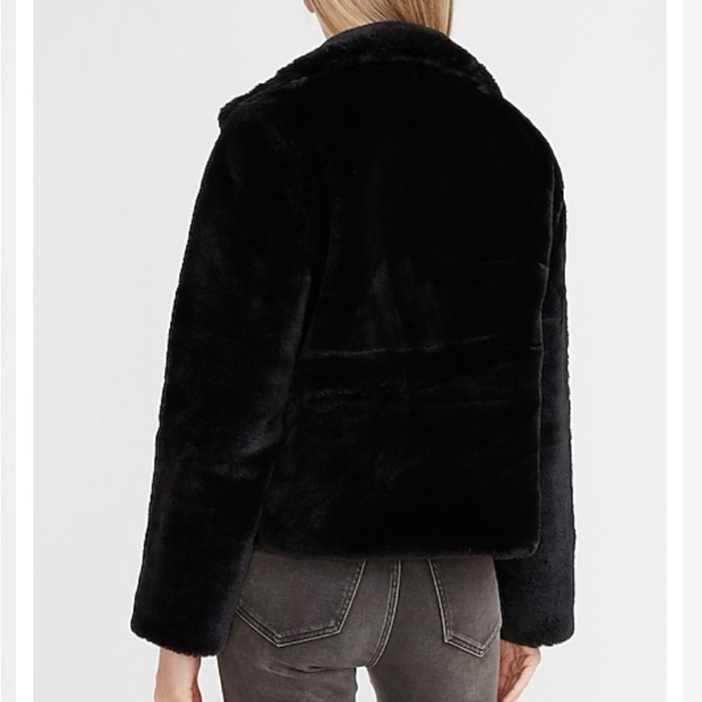 Cozy Faux Fur Coat - Picture 2 of 5